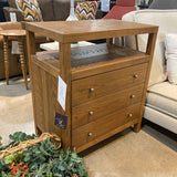 Celine 3-Drawer NIGHTSTAND 28w17.5d33h