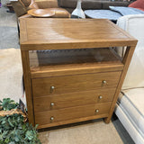 Celine 3-Drawer NIGHTSTAND 28w17.5d33h