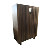 Line Geometric Walnut CABINET 53w25d78.5h