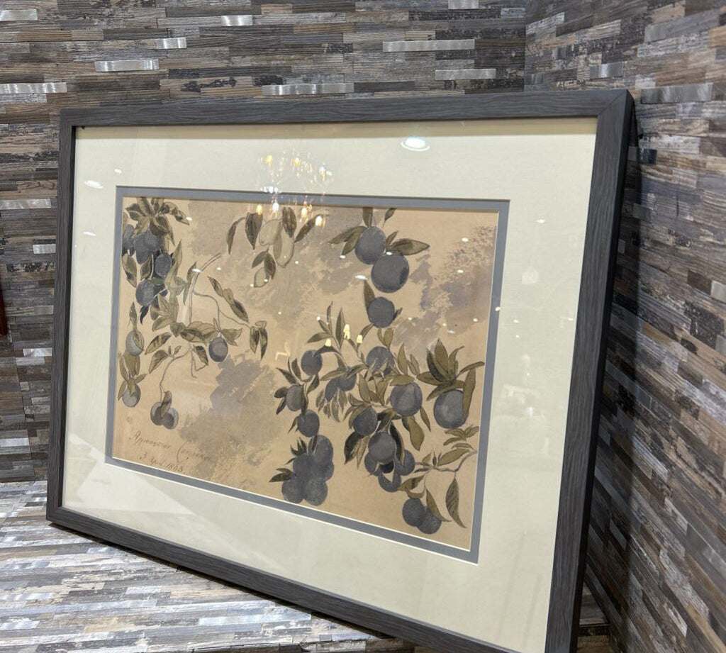 McGee & Co Blue Fruits ART WORK 33x26