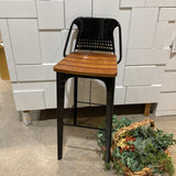 Scout Bar Stool OUTDOOR Black 17w16d39h
