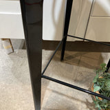 Scout Bar Stool OUTDOOR Black 17w16d39h