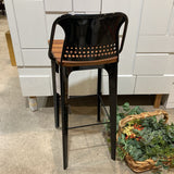 Scout Bar Stool OUTDOOR Black 17w16d39h