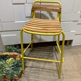 Spence Bar Stool OUTDOOR Textured Lemon 24w27d37h