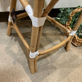 Monaco Counter Chair OUTDOOR White 19w19d42h