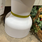 Paheko Side Table OUTDOOR White/Mustard 12d18