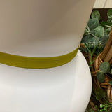 Paheko Side Table OUTDOOR White/Mustard 12d18