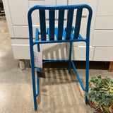 Lucy Counter Stool OUTDOOR Ocean Blue 18w16d35h