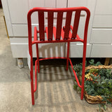 Lucy Counter Stool OUTDOOR Red 18w16d35h