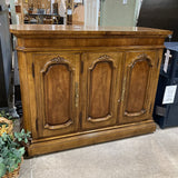French Country Extendable Top Server On Casters FURNITURE 42w19d32h