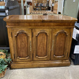 French Country Extendable Top Server On Casters FURNITURE 42w19d32h