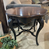 Scalloped Occasional Table FURNITURE 36d30h