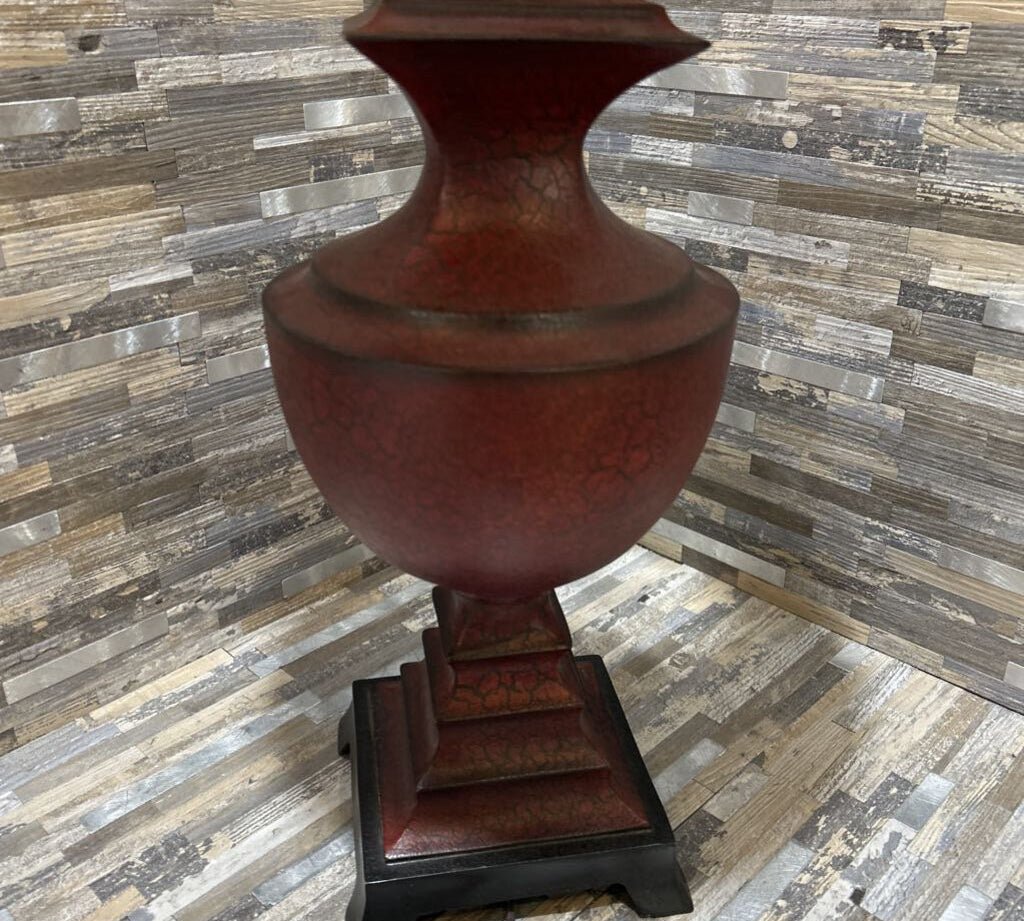Classical Crackle Finish Urn Lamp TABLE LAMP 13d32h