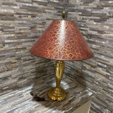 Vintage Hollywood Regency Brass Lamp TABLE LAMP 20d28h