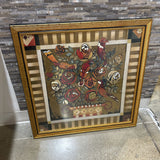 Framed "Circle Of Friends" ART WORK 36x36