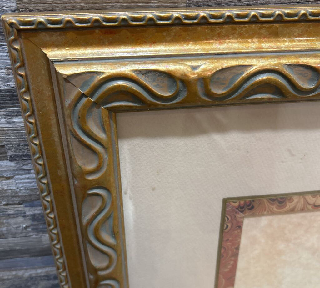 Ornate Framed Urn Print ART WORK 32x44