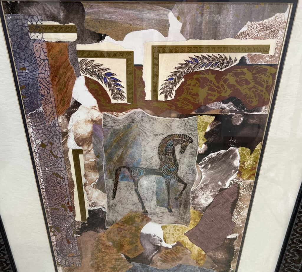 Mycenean Fragment Framed Print ART WORK 31x39