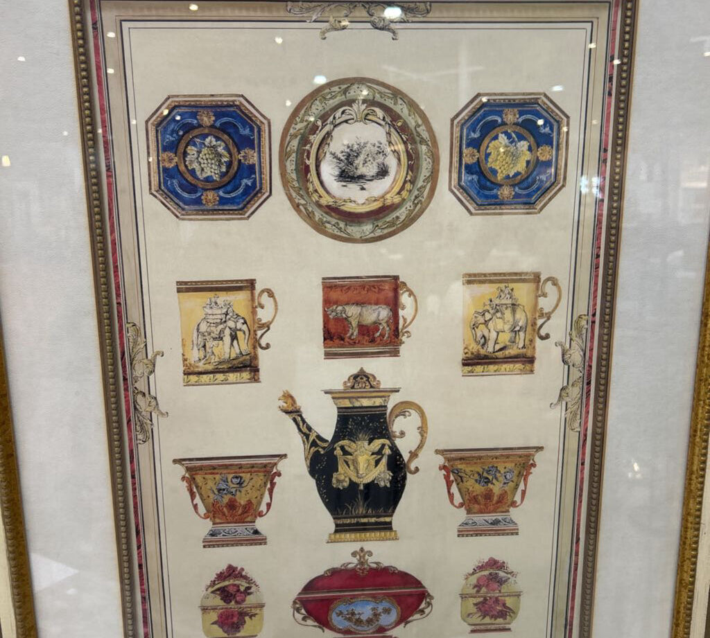 Porcelaine De Paris Art Print ART WORK 25x33