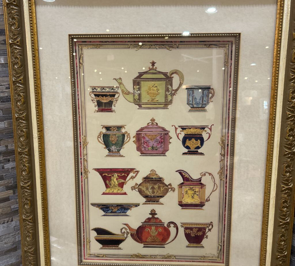 Porcelaine De Paris Art Print ART WORK 25x33
