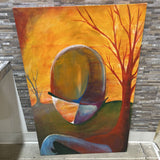 Surrealist Canvas Painting ART WORK 32x50