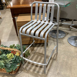 Lucy Counter Stool OUTDOOR Aluminum 18w16d35h