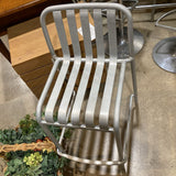Lucy Counter Stool OUTDOOR Aluminum 18w16d35h