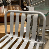 Lucy Counter Stool OUTDOOR Aluminum 18w16d35h