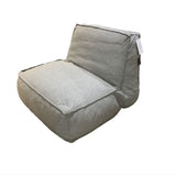 United Strangers Looma Bean Bag CHAIR Grey 40Wx40Dx30H