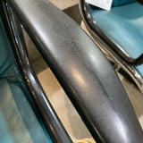 Knoll Genuine Vintage Pollack Leather OFFICE CHAIRS Teal 26Wx25Dx33H