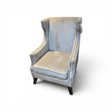 Pier 1 Upholstered Wingback w/ Nailhead Trim CHAIR 28w26d40h
