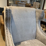 Pier 1 Upholstered Wingback w/ Nailhead Trim CHAIR 28w26d40h
