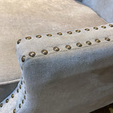 Pier 1 Upholstered Wingback w/ Nailhead Trim CHAIR 28w26d40h