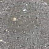 Reverse Texture Glass Serving Platter ACCESSORIES 14Wx1H