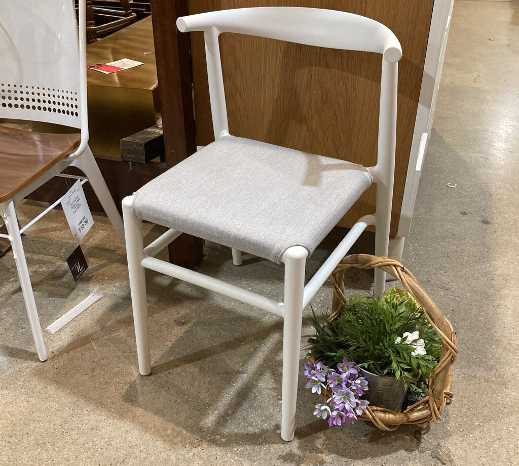 JOI Twenty Chair OUTDOOR White/Sand 19w20d29h