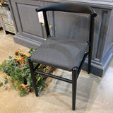 JOI Twenty Chair OUTDOOR Black 19w20d29h