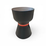 Paheko Side Table OUTDOOR Black/Red 12d18h