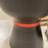 Paheko Side Table OUTDOOR Black/Red 12d18h