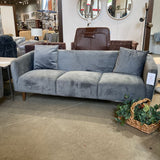 Apt2B Miles Art Deco SOFA Gray 85w33d30h