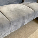 Apt2B Miles Art Deco SOFA Gray 85w33d30h