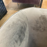 Apt2B Miles Art Deco SOFA Gray 85w33d30h