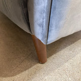 Apt2B Miles Art Deco SOFA Gray 85w33d30h