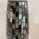 Glass Mosaic Vase ACCESSORIES 5Wx16H