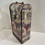 Decorative Wine Bottle Storage Box ACCESSORIES 8Wx4Dx15H