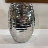 Wave Pattern Metallic Ceramic Vase ACCESSORIES