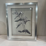 Black & White Botanical Print ART WORK 17.5Wx21.5H
