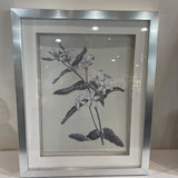 Black & White Botanical Print ART WORK 17.5Wx21.5H