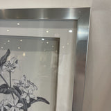 Black & White Botanical Print ART WORK 17.5Wx21.5H