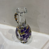 Hand Painted Vinegar Ewer ACCESSORIES 3.5Wx9.5H