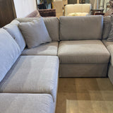 Modmax Granite Performance Fabric Modular SECTIONAL Grey 102Wx107Lx66Dx37Dx30H