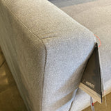 Modmax Granite Performance Fabric Modular SECTIONAL Grey 102Wx107Lx66Dx37Dx30H